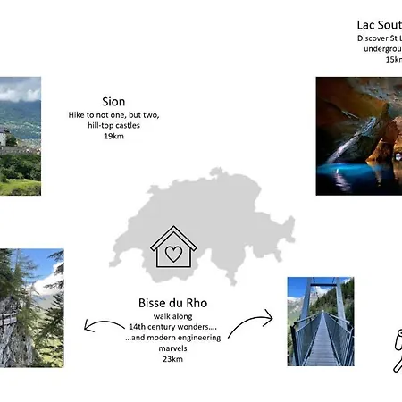 Peak-view Apartamento Crans-Montana